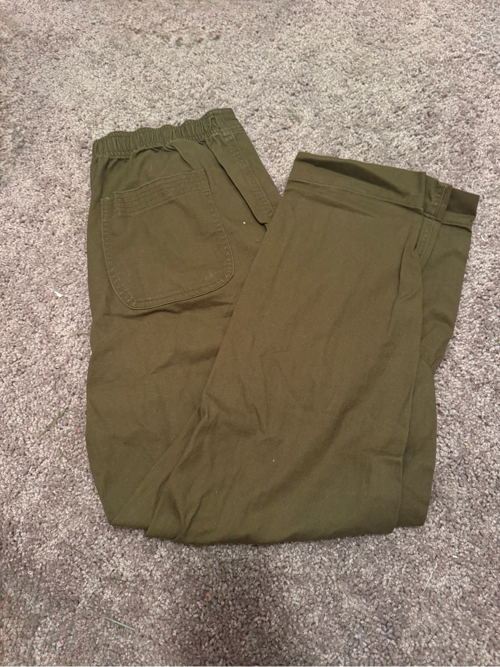 Madewell Olive Green Casual Pants